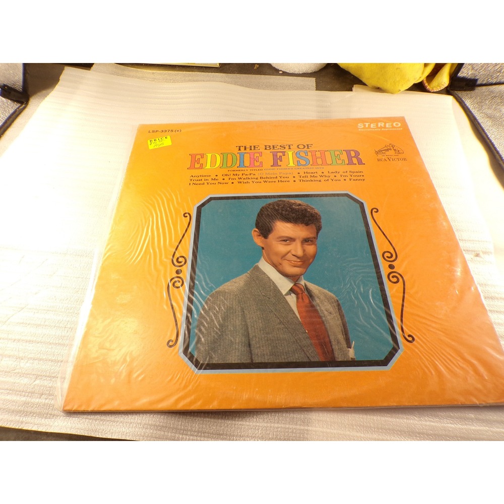 The Best of Eddie Fisher Vinyl LP RCA Victor LSP-3375(e) 1965 Vocal Pop Record
